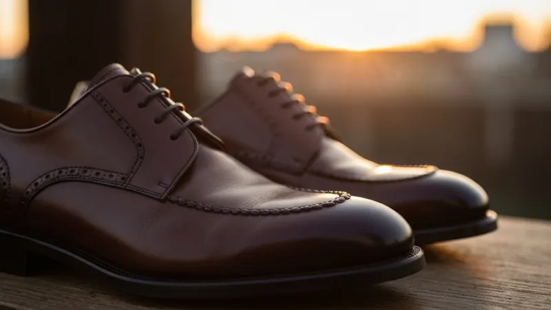 Entretien chaussures de ville homme : guide complet